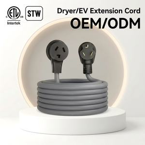 Câble d'extension robuste Linsheng STW 30A 3 broches NEMA 10-30P vers 10-30R ETL 10/3 pour sèche-linge/Véhicule électrique, 50 pieds - Product Image 1