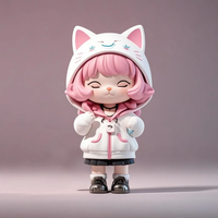 Figurine d'action 3D personnalisée en PVC de personnage de film, modèle en plastique, fabricant certifié NBCU