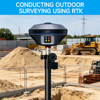 Récepteur GNSS RTK haute précision Hi Target IRTK5X avec protection IP66 et module Bluetooth pour les travaux de cartographie en extérieur