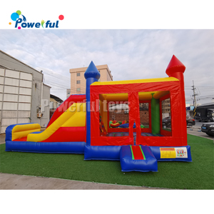 <span class=keywords><strong>Maison</strong></span> gonflable de garçon gonflable, château de saut avec <span class=keywords><strong>toboggan</strong></span> - Product Image 2