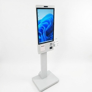 Kiosco Táctil con Soporte de Piso, Android, 27 y 32 Pulgadas, Kiosco de Pago de Autoservicio con Código QR - Product Image 1
