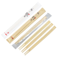 Baguettes jetables en bambou naturel, fabricant de différentes tailles