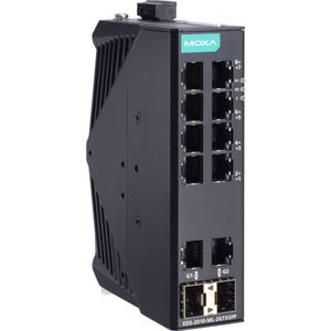 Moxa EDS-2010-ML-2GTXSFP-T Switch Gigabit No Administrado de 8 Puertos, Switch Ethernet Industrial - Product Image 1