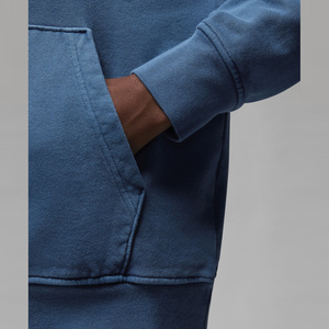 Sudadera con Capucha de Forro Polar Azul Cielo para Hombre, Corte Regular, con Bolsillo Delantero y Diseño Bordado, para Uso Casual en Invierno - Product Image 6