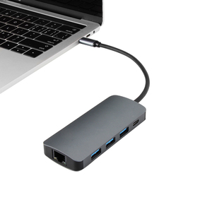 Vcom USB-C Docking vỏ nhôm 4K <span class=keywords><strong>HDMI</strong></span> SD TF Gigabit RJ45 <span class=keywords><strong>Ethernet</strong></span> OTG Adapter 8 trong 1 USB3.1 Hub - Product Image 5