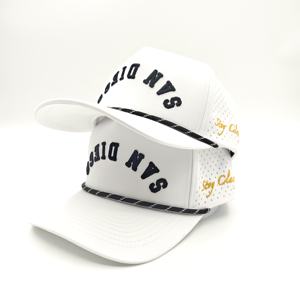 High Quality Business Custom Embroidery Baseball <b>Caps</b> Waterproof Performance Adjustable Running Leopard Dobby Argyle Snapback 5 - Product Image 2
