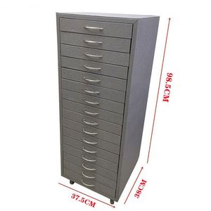 Présentoir de rangement gris pour lunettes de soleil, 13/16 plateaux, boîte de rangement, vitrine pour lunettes - Product Image 4