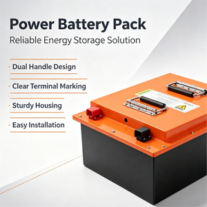 Batterie au phosphate de fer et de lithium LiFePO4 CE UN38.3 3000 cycles de charge-décharge Garantie de 2 ans BMS intégré - Product Image 1