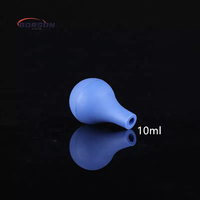 Outil de laboratoire 1ml 3ml 5ml 10ml 15ml 20ml Pipette à bille d'aspiration en silicone Ampoule compte-gouttes en caoutchouc
