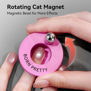 BORN PRETTY Outil de Nail Art Magnétique Automatique Effet Œil de Chat, Contrôle Flexible, Facile à Utiliser, Aimant Rotatif pour Effet Œil de Chat, Idéal pour Débutants en Nail Art - Product Image 3