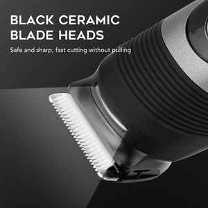 Recortadora de vello corporal 7 en 1 con base de carga, recortadora eléctrica recargable para uso doméstico, puerto tipo C - Product Image 2