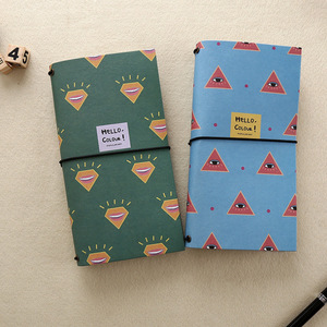 Personalizado papelería creativa párrafo largo multi-función este coreano estilo notebook lazo Correa <span class=keywords><strong>cuenta</strong></span> notebook - Product Image 1