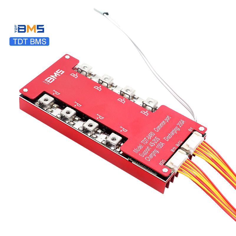 Smart BMS 4S 8S 12S 16S 20S 40A 60A 80A 100A 200A 12V 24V 36V 48V LiFePO4 Battery BMS