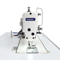Máquina de Coser Industrial Automática Britex BR-9100-D4 con Cortahilos Automático para Uso Doméstico, en Oferta