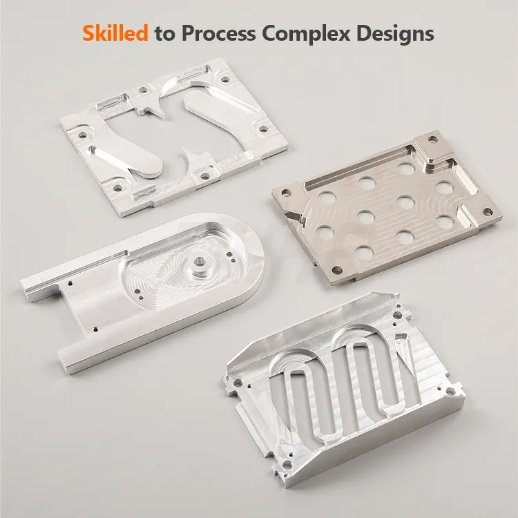 Oem Op Maat Gemaakte Precisie Cnc-Bewerkingsonderdelen Aluminium Roestvrijstalen Messing Metalen Frezen Draaibank Snijservice