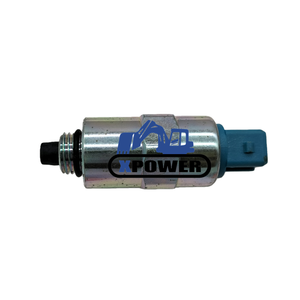 Vanne solénoïde d'arrêt de carburant 12V pour moteur 3054 C4.4 des excavatrices-chargeuses 320D 3CX 4CX 2CX, références 716-3009, 716-30255, 716/30098 - Product Image 3