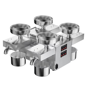 Prensa de aceite de acero inoxidable de cuatro cabezales para uso doméstico con diseño portátil y fuente directa de fábrica en 2024 - Product Image 3