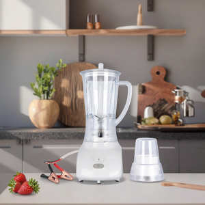Exprimidor de molinillo de frijoles multifunción 1000Ml fabricante de alimentos frescos Dc 12V licuadora con taza de molienda - Product Image 1