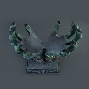 Nuevo Soporte de Resina para Bola de Cristal con Diseño de Mano del Diablo, Decoración de Escritorio, Almacenamiento, Adornos de Tarot para Brujería Pagana, Fiesta - Product Image 2