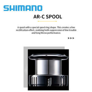 NUEVO 2022 SAHARA FI 500-5000XG Carrete de AR-C SILENTDRIVE HAGANE Gear Aparejos de pesca de agua salada Carrete giratorio - Product Image 4