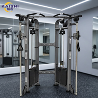Máquina de Poleas Doble Kaishi para Gimnasio, Equipo Multifuncional de Entrenamiento de Fuerza para Todo el Cuerpo
