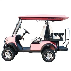 2024 toute nouvelle usine chinoise directement populaire 2 + 2 sièges électrique Club voiture voiturette de golf utilitaire chariots de golf - Product Image 2