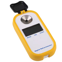 0-10% Digital Salinometer Meter Salinity Refractometer Brix Test Meter for Laboratory Usage