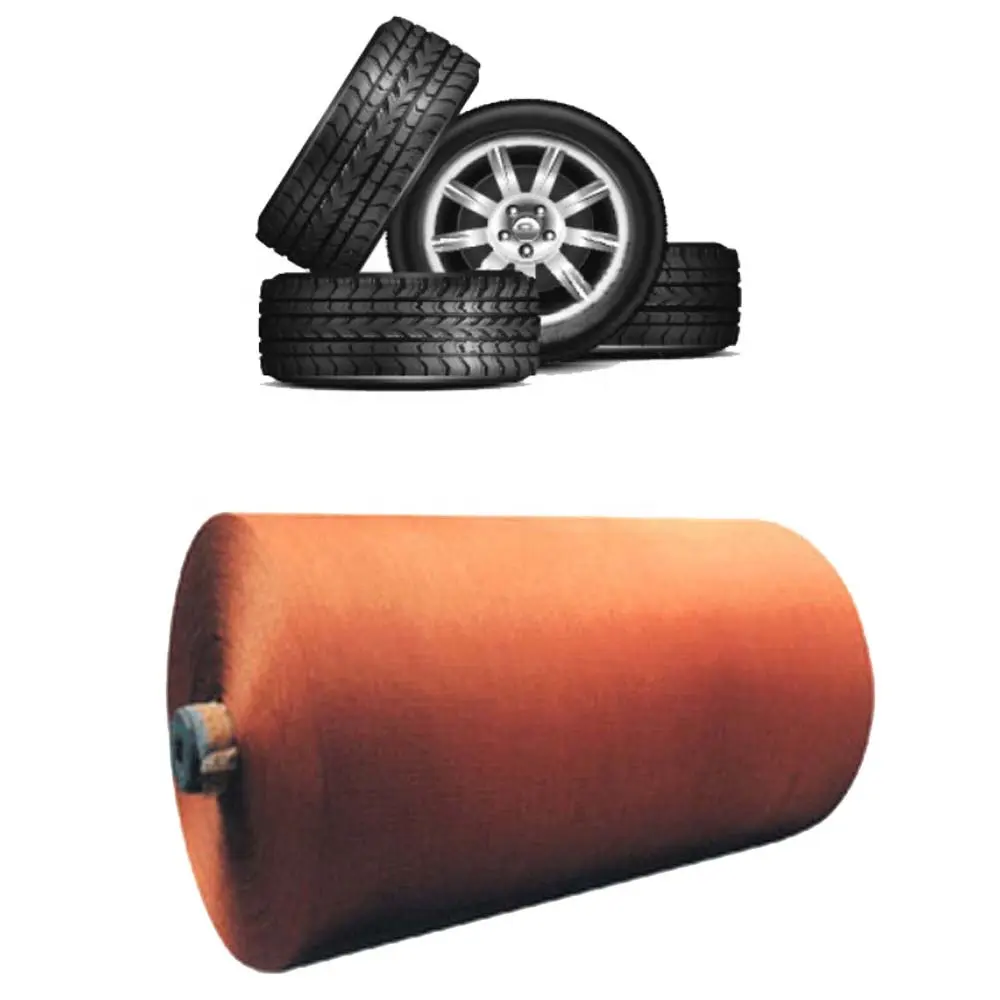 Tissu de cordon de pneu en nylon trempé de qualité B 1300D, rejeté par l'usine