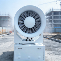 Canon à brouillard anti-poussière automatique avancé de 40 m avec contrôle intelligent pour les cours d'entreposage de matériaux