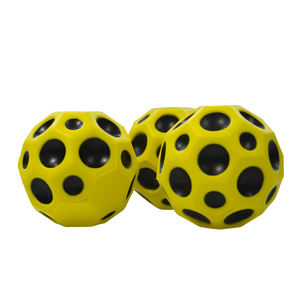 Logotipo personalizado PU hinchable Bola de Luna regalo promocional Multi-agujero Coral Stress Ball - Product Image 3