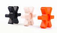 Fabricant d'équipement d'origine Vente de machine en acier personnalisable Coussin d'accouplement à anneau élastique Insertion d'araignée Matériau polyuréthane rigide flexible