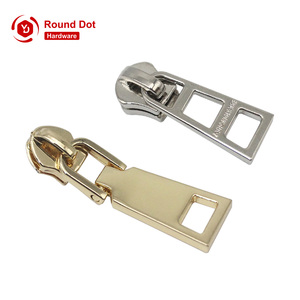 Nickel miễn phí Hot Bán tùy chỉnh kim loại dây kéo pullers logo của bạn khắc hoặc dập nổi puller tabs mang nhãn hiệu kéo tùy biến - Product Image 4