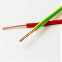 Câble Électrique PVC pour Installation Domestique, Fil de Cuivre Monoconducteur Isolé, 1.5mm-10mm, et 2.5mm-6mm, pour Installation Souterraine