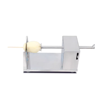 Handmatige Type Aardappel Roterende Chips Spiraalvormige Frituurmachine Chips Twister Snijder Voor Huishoudelijk Gebruik Aardappelsnijder