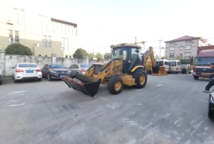 Good Condition Used Cat 430F2 Backhoe <b>Loader</b>, Telescopic Dipper Arm, 4-in-1 Combination Bucket For Sale - Product Image 2