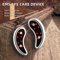 Appareil de massage pour les yeux sans fil EMS, rechargeable par USB-C, avec autocollants pour les yeux, micro-courant intelligent, soin des yeux, anti-fatigue, yeux noirs