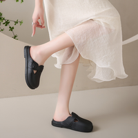 Mules multicolores pour femmes, sabots classiques à plateforme, chaussures à enfiler, sandales pour femmes avec semelle coussinée