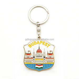 Llavero de metal con mapa de Hungría, recuerdos de Hungría, con dijes de Paprika y <span class=keywords><strong>Cubo</strong></span> de <span class=keywords><strong>Rubik</strong></span>, llavero esmaltado 'I Love Hungary' - Product Image 3