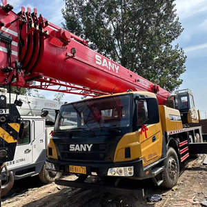 Grue mobile sur camion Sany de 25 tonnes bien entretenue, prix abordable, performance stable pour les chantiers de construction - Product Image 1