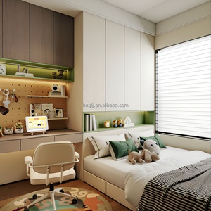 Muebles para Dormitorio Infantil, Cama Tatami con Gran Espacio de Almacenamiento, Cama de Plataforma de Madera Estilo Japonés, Tamaño King/Queen, Duradera, Directo de Fábrica - Product Image 1
