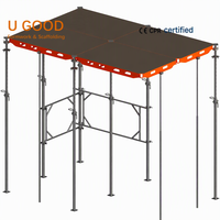 Coffrage de table léger avec tête de descente pour un démoulage rapide