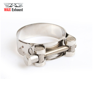 Tuyaux d'échappement de performance Pince en V Bande universelle en acier inoxydable <span class=keywords><strong>SS</strong></span> 304 V pour tuyaux d'échappement Système d'échappement de voiture Colliers en V - Product Image 4