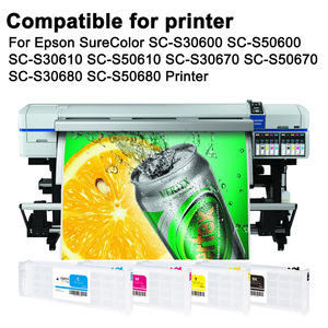 Cartuccia Ricaricabile con Chip Auto-Reset Compatibile <span class=keywords><strong>per</strong></span> <span class=keywords><strong>Stampanti</strong></span> Epson SureColor S30600/30670/30680/30610 - Product Image 4