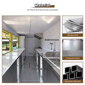 JINLIJING - Camiones de Comida Móviles al por Mayor, Cafetería, Tienda de Café, Bar de Aperitivos, Restaurante, Contenedor de Comida, Remolque de Comida con Campana - Product Image 4