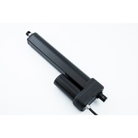 YH8-524E Aktuator Linear Listrik Mikro DC 12V Tahan Air, Kapasitas Beban 6000N, Dapat Diatur, Vertikal, Peralatan Kipas Rumah Pintar