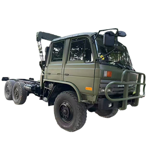משאית נגד דונגפנג 6 x6 עם מנוע cummins ומנוף כבד כבד למכירה - Product Image 1