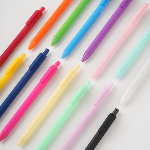 Bolígrafos de Plástico al por Mayor, Económicos, Multicolores, con Recubrimiento de Goma, con Logotipo Personalizado Impreso, para Regalos de Papelería - Product Image 3