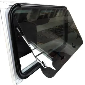 Rv Camper Car Door And Windows Caravan Campering Window Custom Size Doors Frameless & For Trailer Double Laters