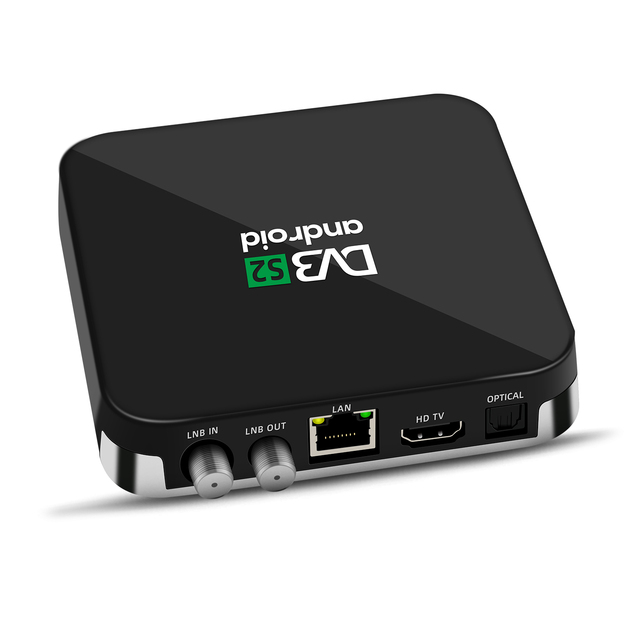 Free ODM/OEM Hybrid Android Tv Decoder OTT DVB S2 Satellite Tv Receiver HD 4K Quad Core Amlogic S905X3 Set Top Box