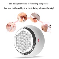 Aspirateur à poussière pour nail art JSDA en plastique A5, machine de polissage et d'élimination de la poussière, outils pour nail art, 100-240V, emballage en boîte couleur, fabriqué en Chine